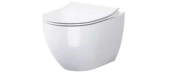 Cersanit piekārtais pods Zen ar Slim SC vāku, EO, balts